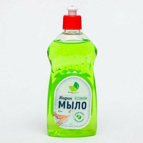 Жидкое мыло зеленое яблоко 500 мл жидкое мыло для рук зеленое яблоко diona magic 500 мл дозатор
