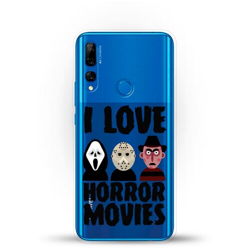 фото Силиконовый чехол фильмы ужасов на huawei y9 prime (2019) andy & paul
