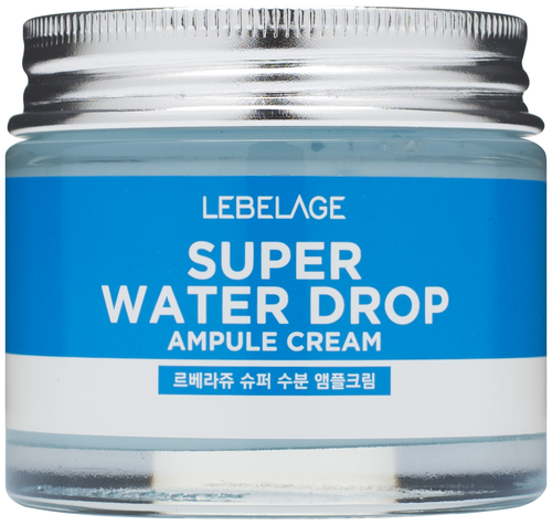 Lebelage Ampule Cream Super Water Drop Ампульный крем для лица суперувлажняющий, 70 мл