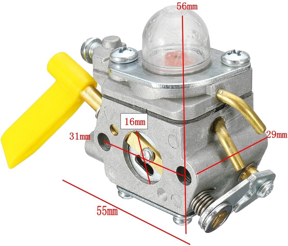 Карбюратор для триммера Homelite 25cc - фотография № 2