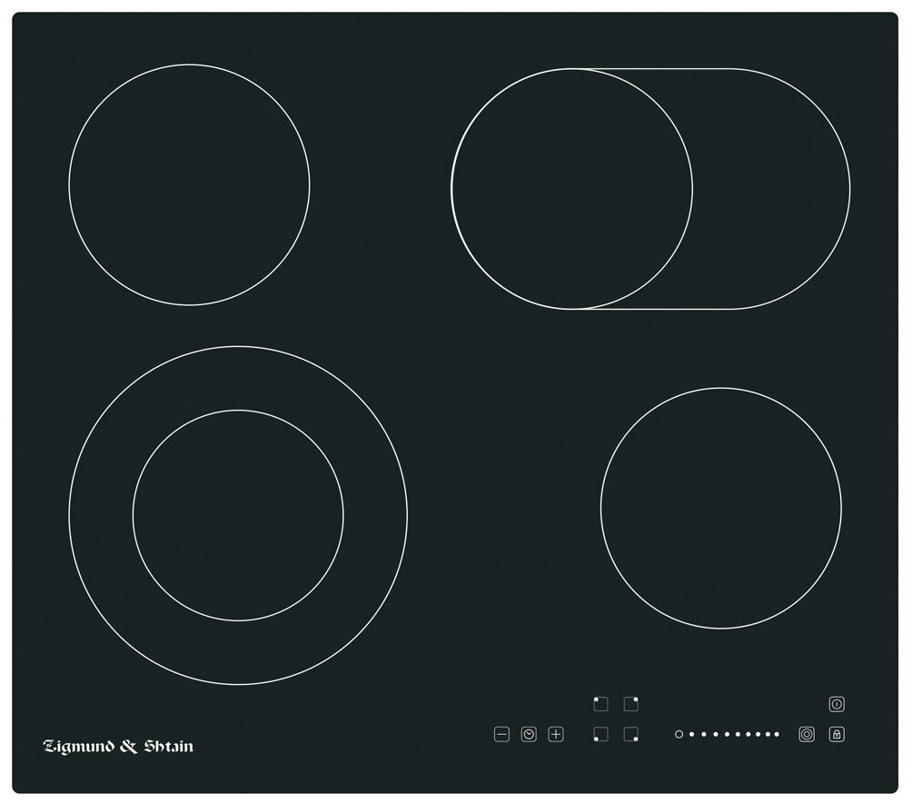 Электрическая варочная поверхность Zigmund & Shtain CN 36.6 B - фотография № 1