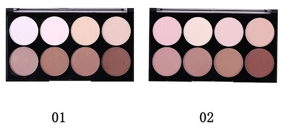 Farres Палетка для контуринга Highlight & Contour Pro Palette 3015, 01