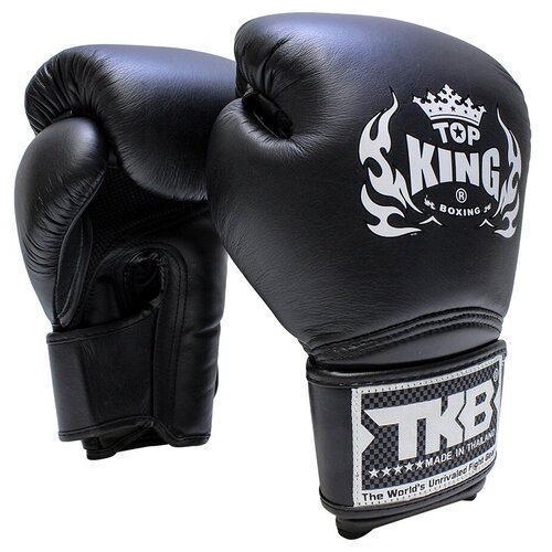 Боксерские перчатки Top King Boxing AIR Black, 10 унций