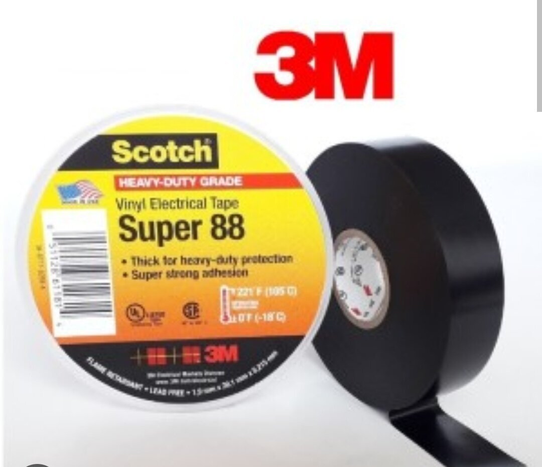 3М Scotch Super 88 Изолента высшего Класса 19 х 20 м х 022