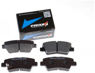 Дисковые тормозные колодки задние Frixa FPH17R для Hyundai Solaris, Hyundai Sonata, Kia Opirus (4 шт.)