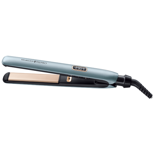 Выпрямитель Remington S9300 Shine Therapy Pro, голубой расческа remington b80r33b shine therapy