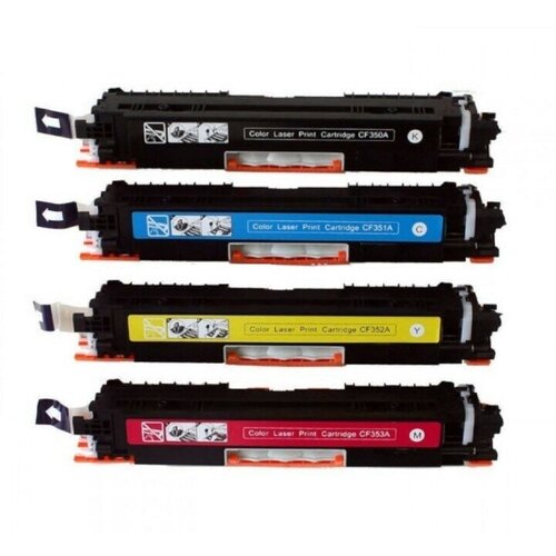 Картридж SF 130A комплект совместимые CF350A + CF351A + CF352A + CF353A для HP LaserJet M176 M177