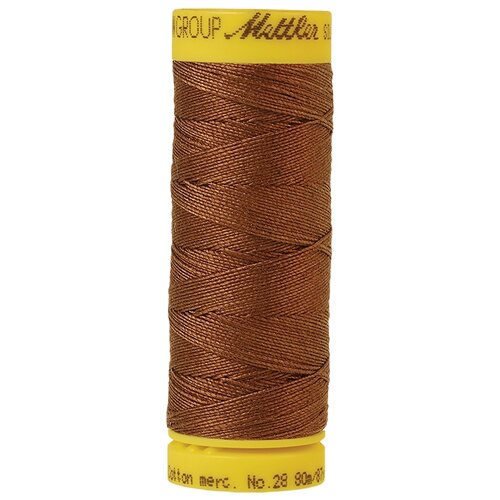 Нить хлопок отделочная SILK-FINISH COTTON 28, 80 м 100% хлопок 0263 Redwood ( 9128-0263 )