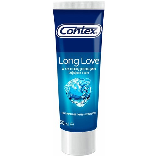 Contex (Контекс) гель-смазка Long Love 30мл гель смазка contex контекс romantic ароматизированный 100 мл