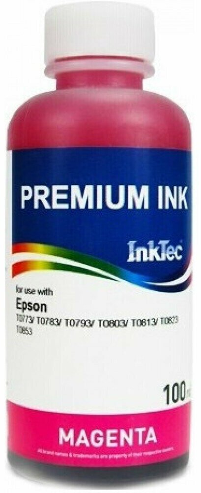 Чернила InkTec (E0010) для Epson R270 (T0822) C 01 л. (ориг. фасовка)