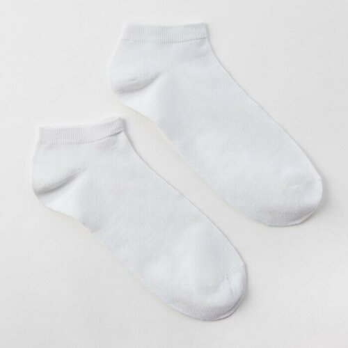 фото Мужские носки minaku, размер 42, белый