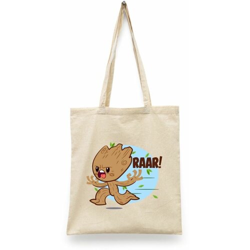 фото Сумка шоппер каждому своё, бежевый