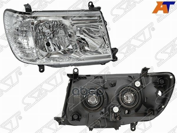 Фара Toyota Land Cruiser 100 05-07 Rh Галоген, С Электрокорректором Sat арт. ST-212-11H9R-LD-EM