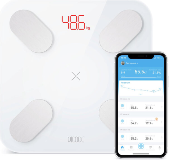 Весы напольные Picooc Mini Pro V2 белый