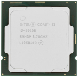 Процессор Intel Core i3-10105 LGA1200, 4 x 3700 МГц, OEM