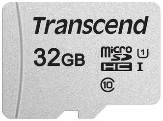 Флеш карта microSDHC Transcend 32GB TS32GUSD300S w/o adapter