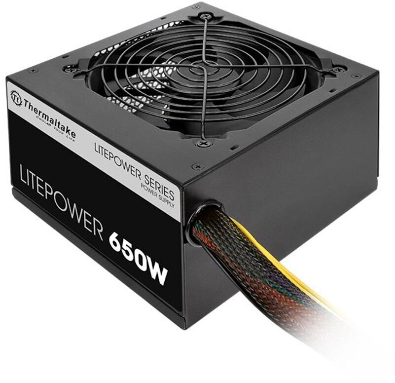 Блок питания Thermaltake Litepower 650W (230V) черный