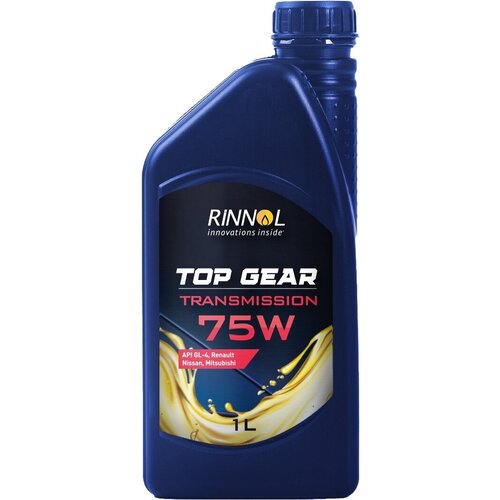 Масло трансмиссионное синт. RINNOL TOP GEAR 75W EP GL-4 (e1L)