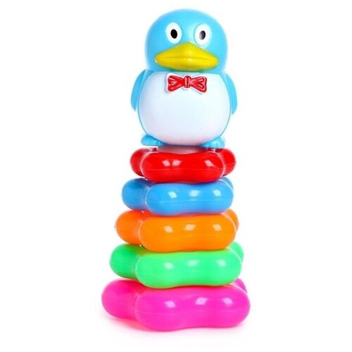 фото Пирамида «пингвин на цветке», 5 колец сима-ленд