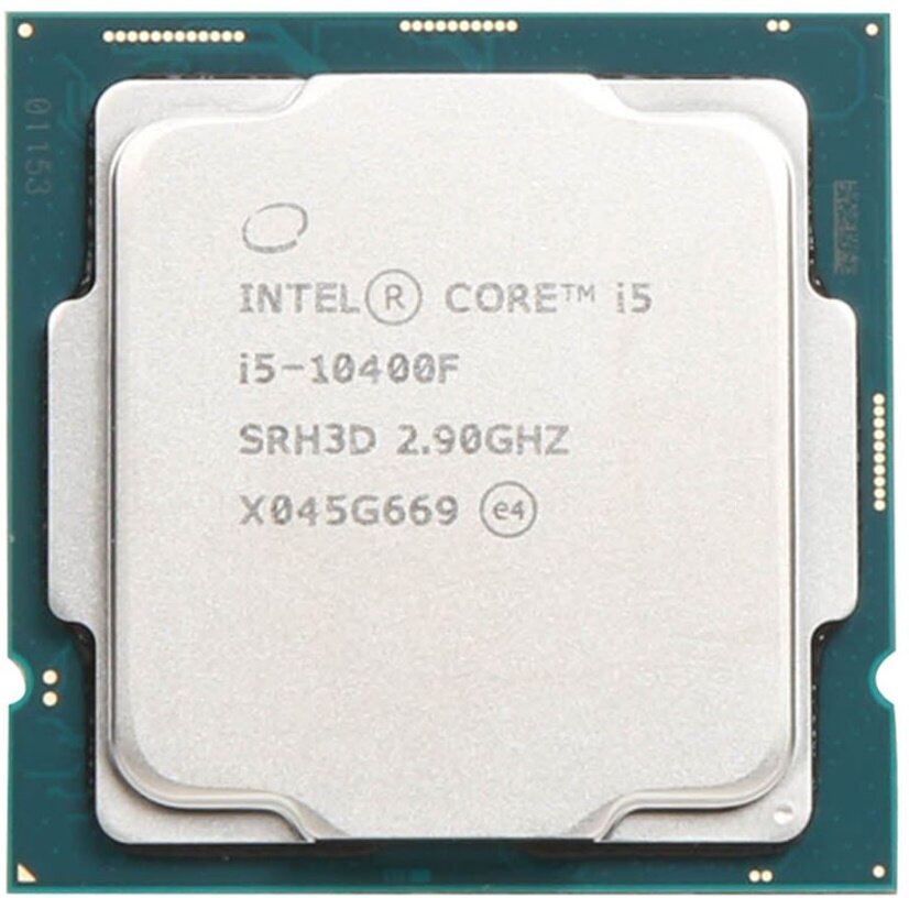 Intel Core i5-10400F LGA1200, 6 x 2900 МГц