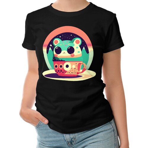 фото Футболка roly, размер s, черный