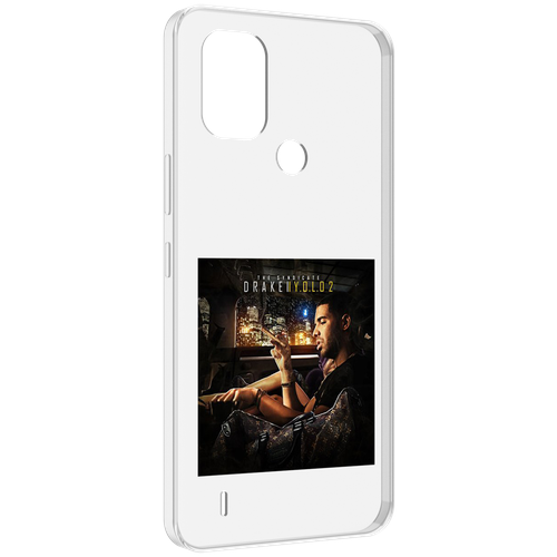 Чехол MyPads Drake - You Only Live Once 2 для Nokia C31 задняя-панель-накладка-бампер