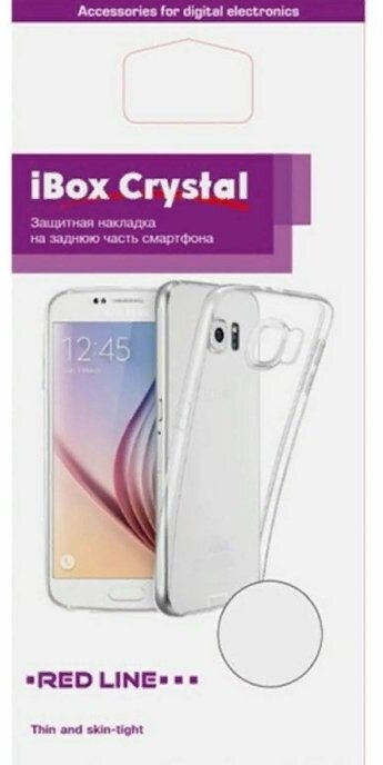 Чехол-накладка Red Line iBox Crystal для Samsung Galaxy A21s прозрачный