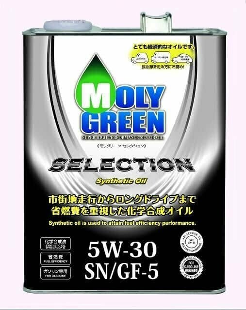 Масло MOLYGREEN SELECTION 5W-30 SP/GF-6A/CF синтетика 4л