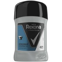 Дезодорант мужской Rexona невидимый, Прозрачный лед, стик, 50мл