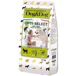 Сухой корм Dog&Dog Expert Premium Opti-Select для взрослых собак с ягненком 14 кг - изображение