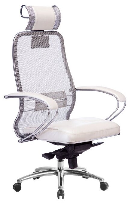 Офисное кресло Metta Samurai SL-2.04, белый - фотография № 1