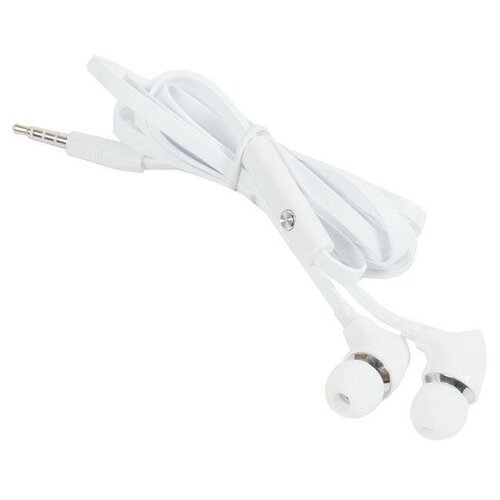 Гарнитура Borofone BM26 Rhythm универсальная с микрофоном mini jack 35 мм цвет белый 84000₽