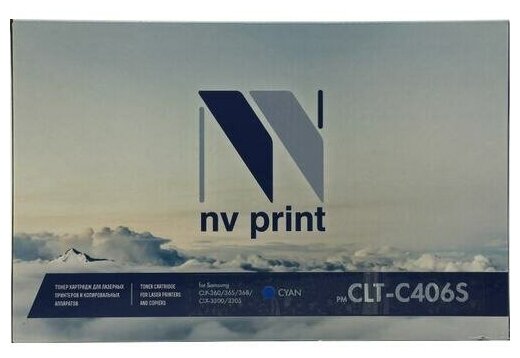 Картридж Nv-print CLT-C406S