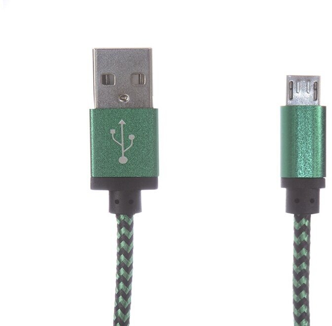 Кабель Gembird "Cablexpert " USB2,0 USB A-microB, серебр,-черный (1,0м) - фото №5