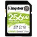 Карта памяти SDXC UHS-I U3 Kingston Canvas Select Plus 256 ГБ, 100 МБ/с, Class 10, SDS2/256GB, 1 шт, переходник без адаптера