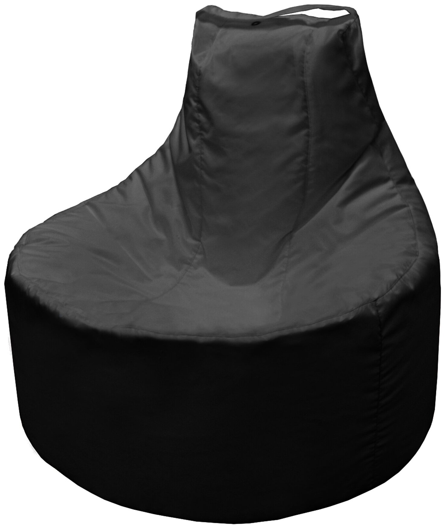 Кресло-мешок Банан Пазитифчик черный (оксфорд) 100х85 см