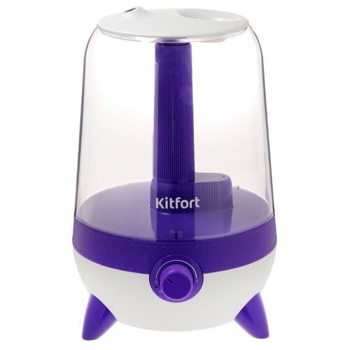 Kitfort Увлажнитель воздуха Kitfort КТ-2828-1, ультразвуковой, 21 Вт, 3.5 л, бело-фиолетовый