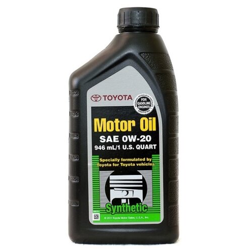 Моторное масло Toyota Motor Oil 0W-20 (946 мл) 00279-0WQTE-6S