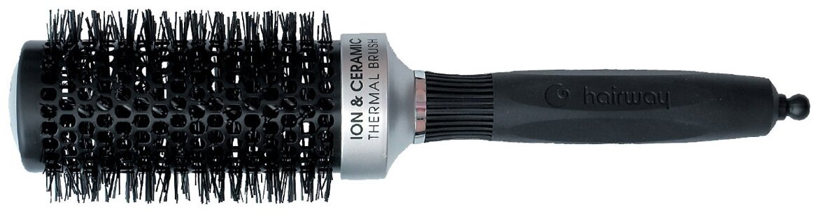 Hairway Professional, Термобрашинг Ion Black Ceramic, 43 мм