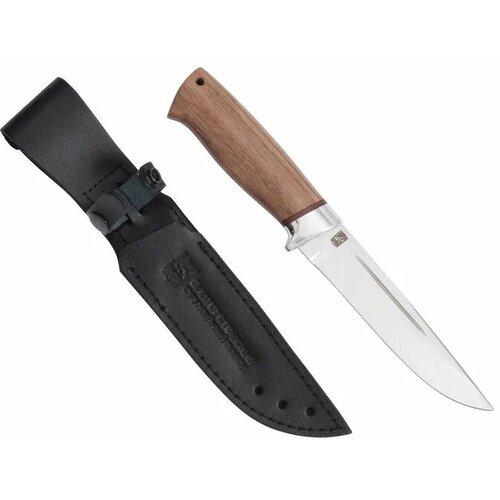 Нож Бекас (сталь 95x18, орех-алюм.) нож туристический бекас сталь 95x18 кожа ал