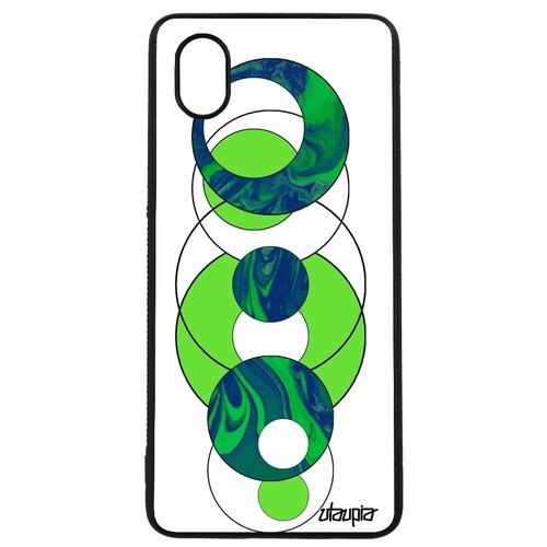 фото Чехол для смартфона samsung galaxy a01, "круги" геометрический структура utaupia