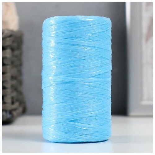 Пряжа для ручного вязания 100% полипропилен 200м/50гр. (49-голубой), 1шт