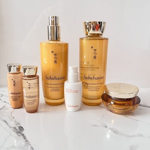 Sulwhasoo Антивозрастной, интенсивный набор (2pcs) Concentrated Ginseng Daily Routine