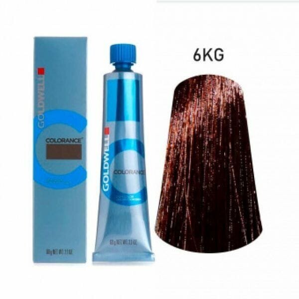 Goldwell Colorance - Тонирующая крем-краска 6KG медный темно-золотистый 60мл