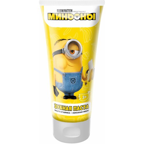 Гадкий Я Зубная паста детская Банан 3 миньоны 60 г 99₽
