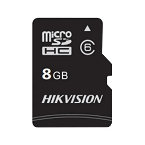 Карта памяти Hikvision microSDXC 8 ГБ Class 10, V30, A1, UHS-I U1, W 10 МБ/с, адаптер на SD, 1 шт., черный карта памяти hikvision microsdhc hs tf c1 std 32g adapter