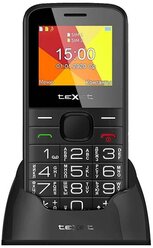 Мобильный телефон teXet TM-B201 1.77", 1000 мА·ч, micro-USB, черный