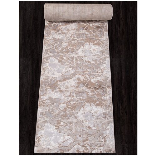 Ковер LALI - Дорожка Бежевый, Современный, Ковер на пол, в гостиную, спальню, в ассортименте, Турция, Бельгия, Турция (160 см. на 2500 см.)