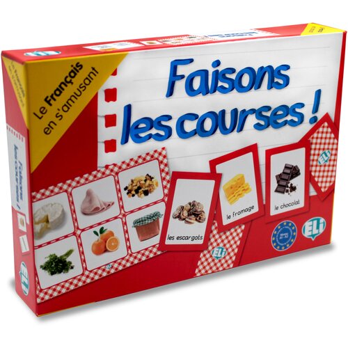 FAISONS LES COURSES! (A1-А2) / Обучающая игра на французском языке 