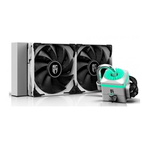 DeepCool Captain 240X White (Intel LGA2066/2011-v3/2011/LGA1200/1151/1150/1155/1366// AMD Tr4/am4/am .